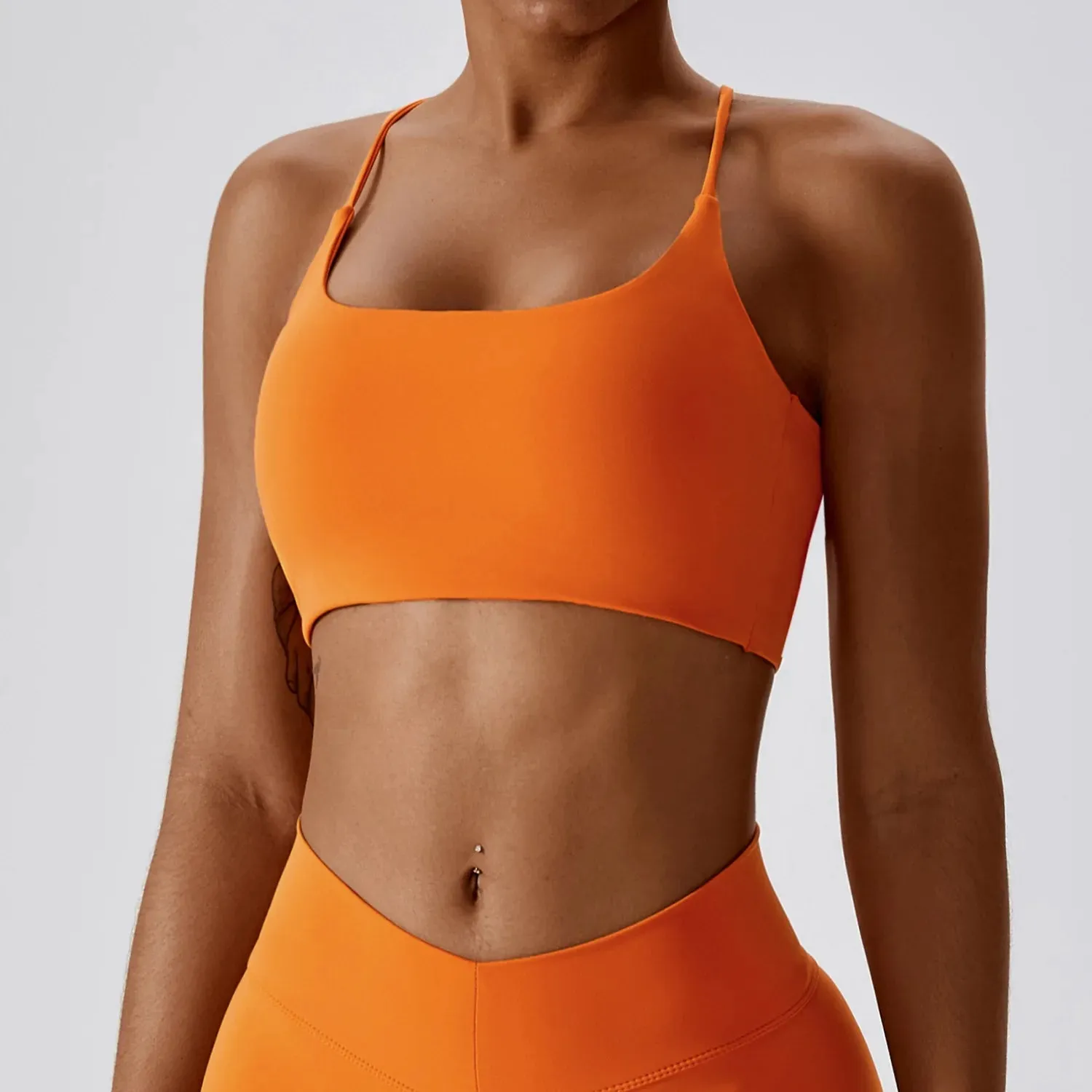 071 Workout Fitness Sports Bra Women Sexy High-Intensity Yoga Bra
