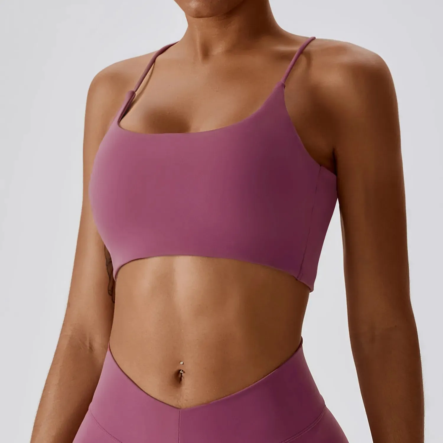 071 Workout Fitness Sports Bra Women Sexy High-Intensity Yoga Bra