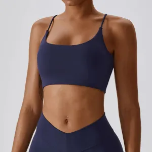 071 Workout Fitness Sports Bra Women Sexy High-Intensity Yoga Bra