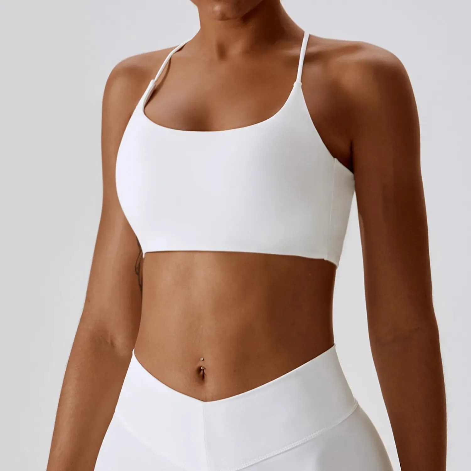071 Workout Fitness Sports Bra Women Sexy High-Intensity Yoga Bra