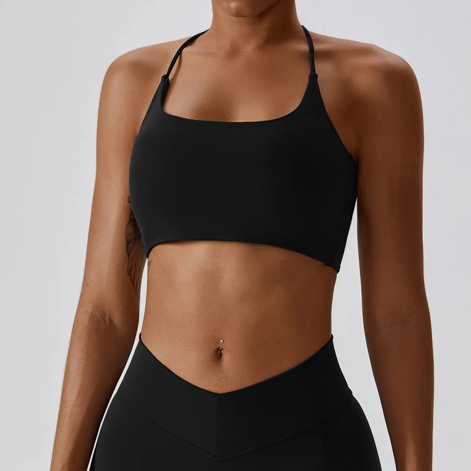 071 Workout Fitness Sports Bra Women Sexy High-Intensity Yoga Bra