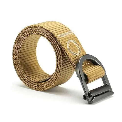 120CM Men Nylon Alloy Buckle Belt Military Tactical Durable Pants Strip