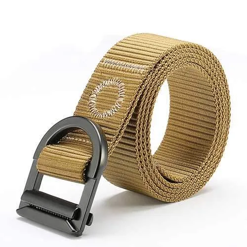 120CM Men Nylon Alloy Buckle Belt Military Tactical Durable Pants Strip