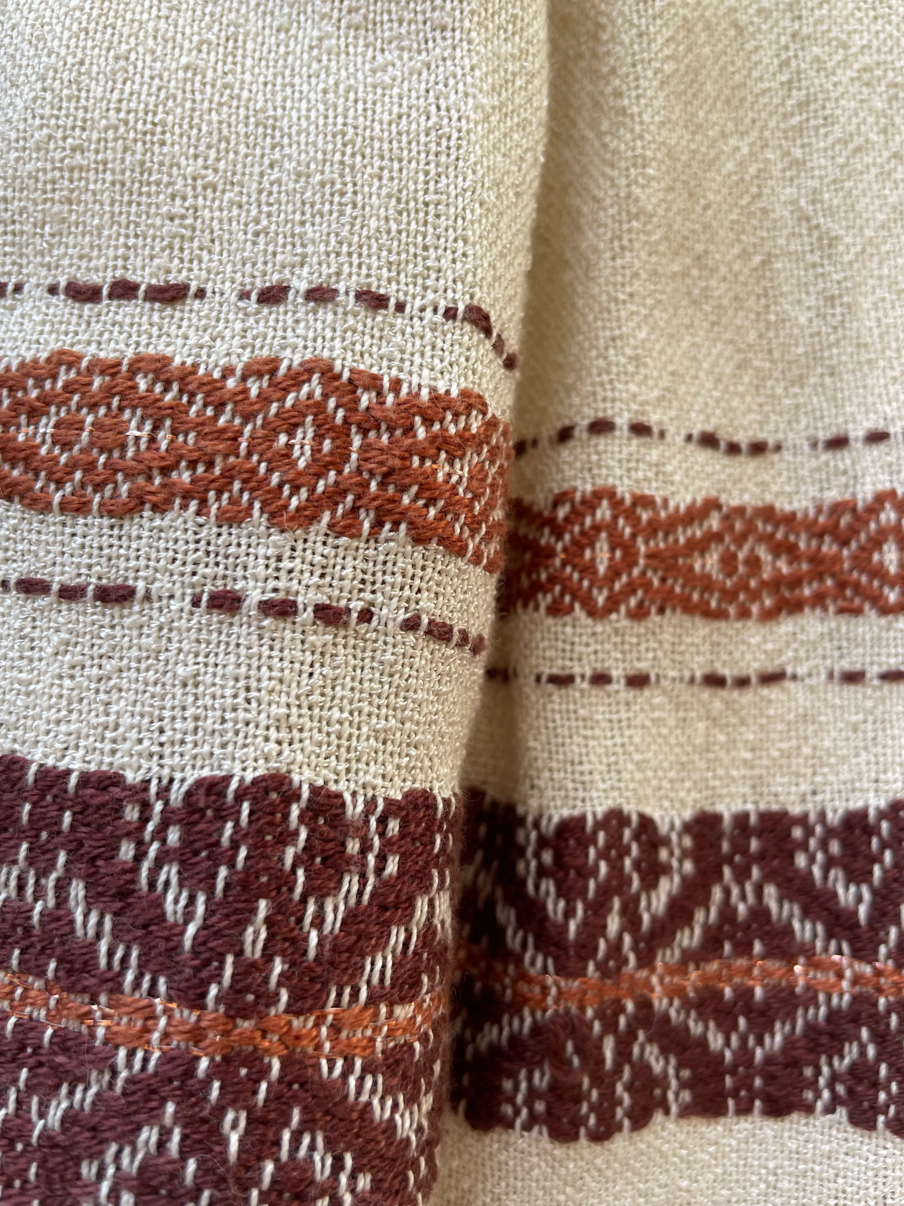 1930s/40s Woven Knit Border Skirt