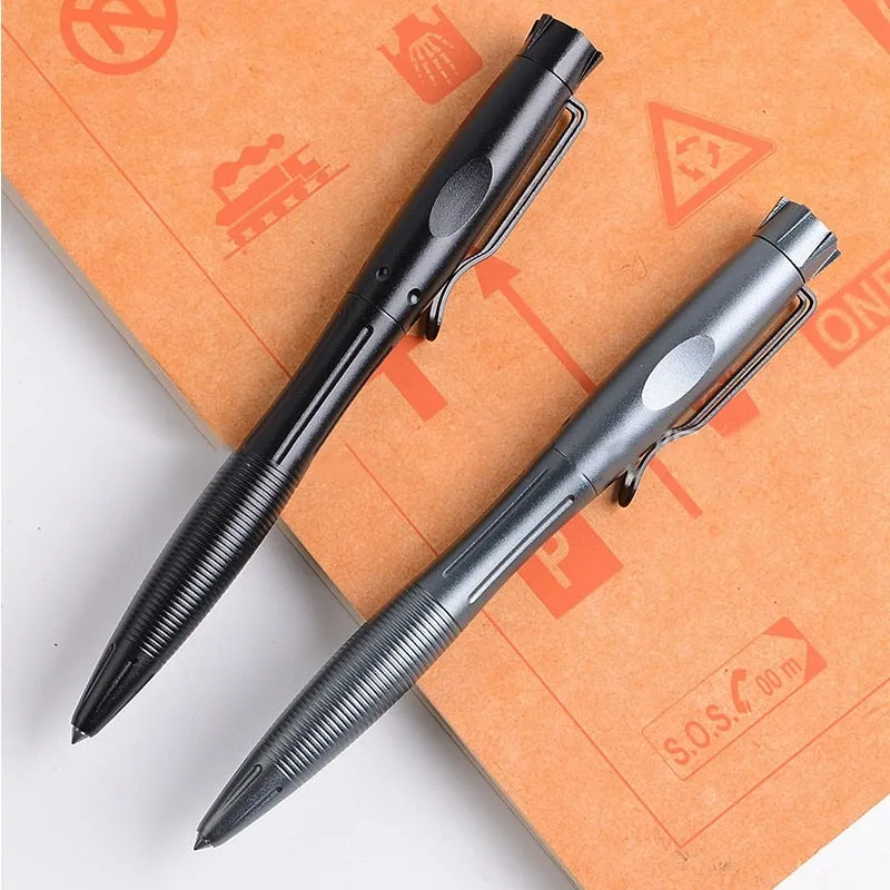 1Pcs Mini Security safety Tactical Pen Metal Durable Multipurpose Aviation Aluminum Anti-skid Portable Self Defense weapon