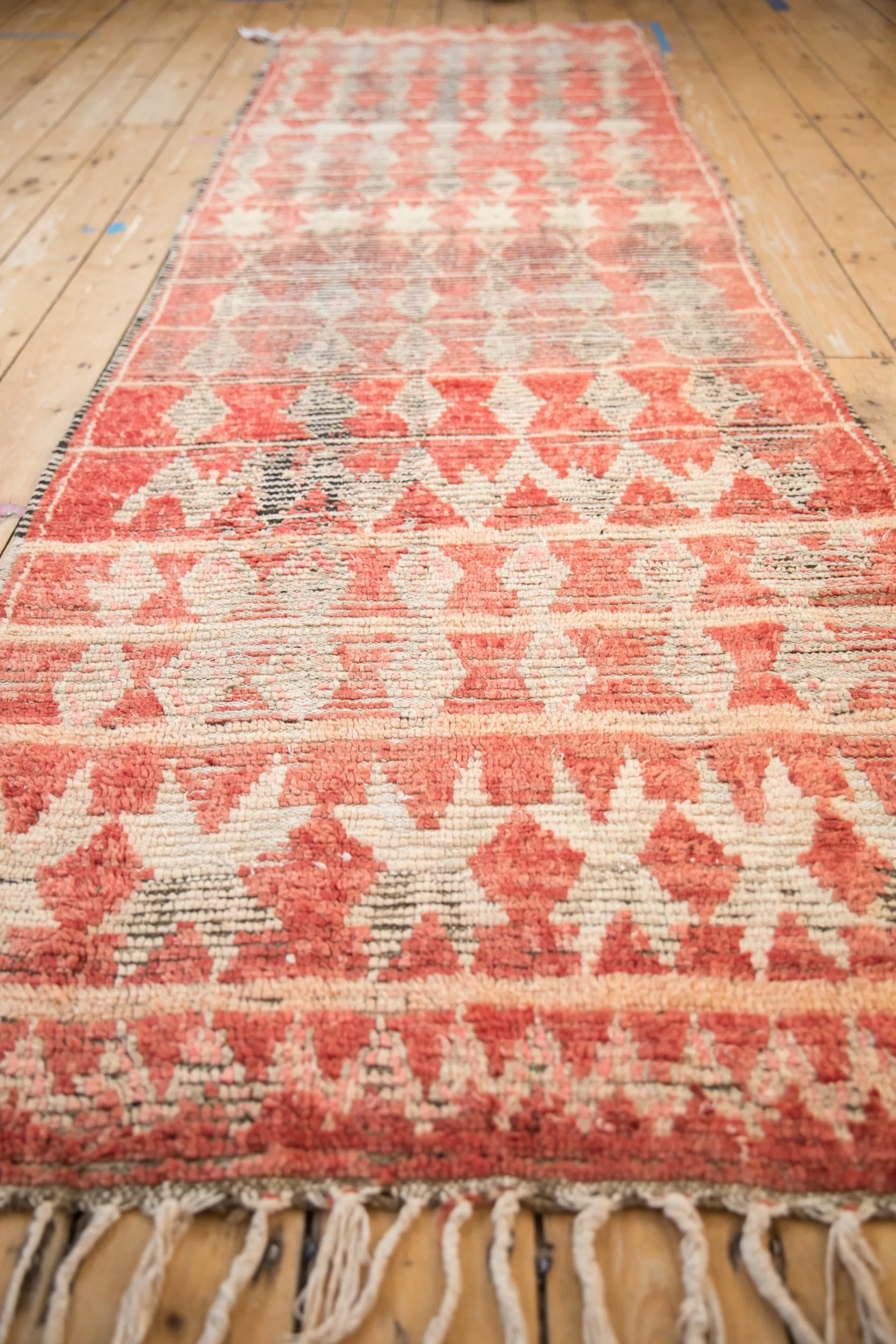 3.5x11 Vintage Moroccan Rug Runner