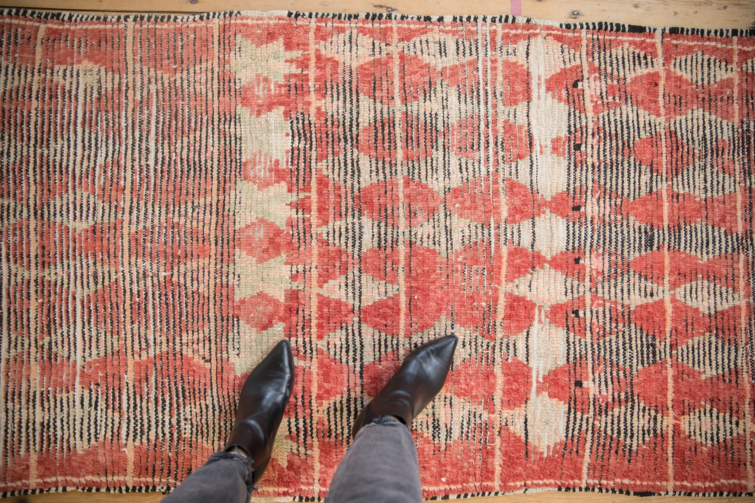 3.5x11 Vintage Moroccan Rug Runner