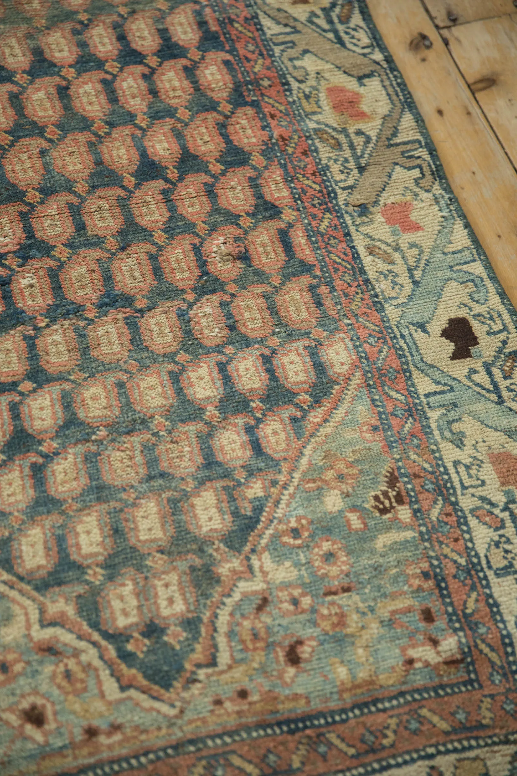3x10.5 Vintage Distressed Malayer Rug Runner