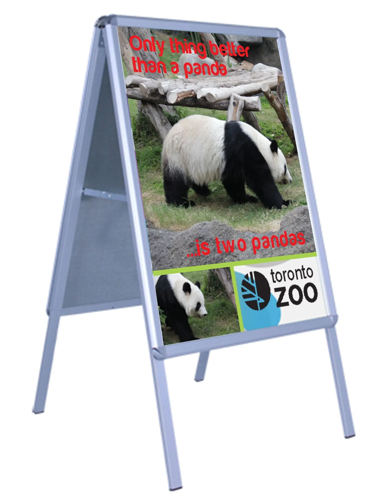 60cm Double Sided A Frame Display