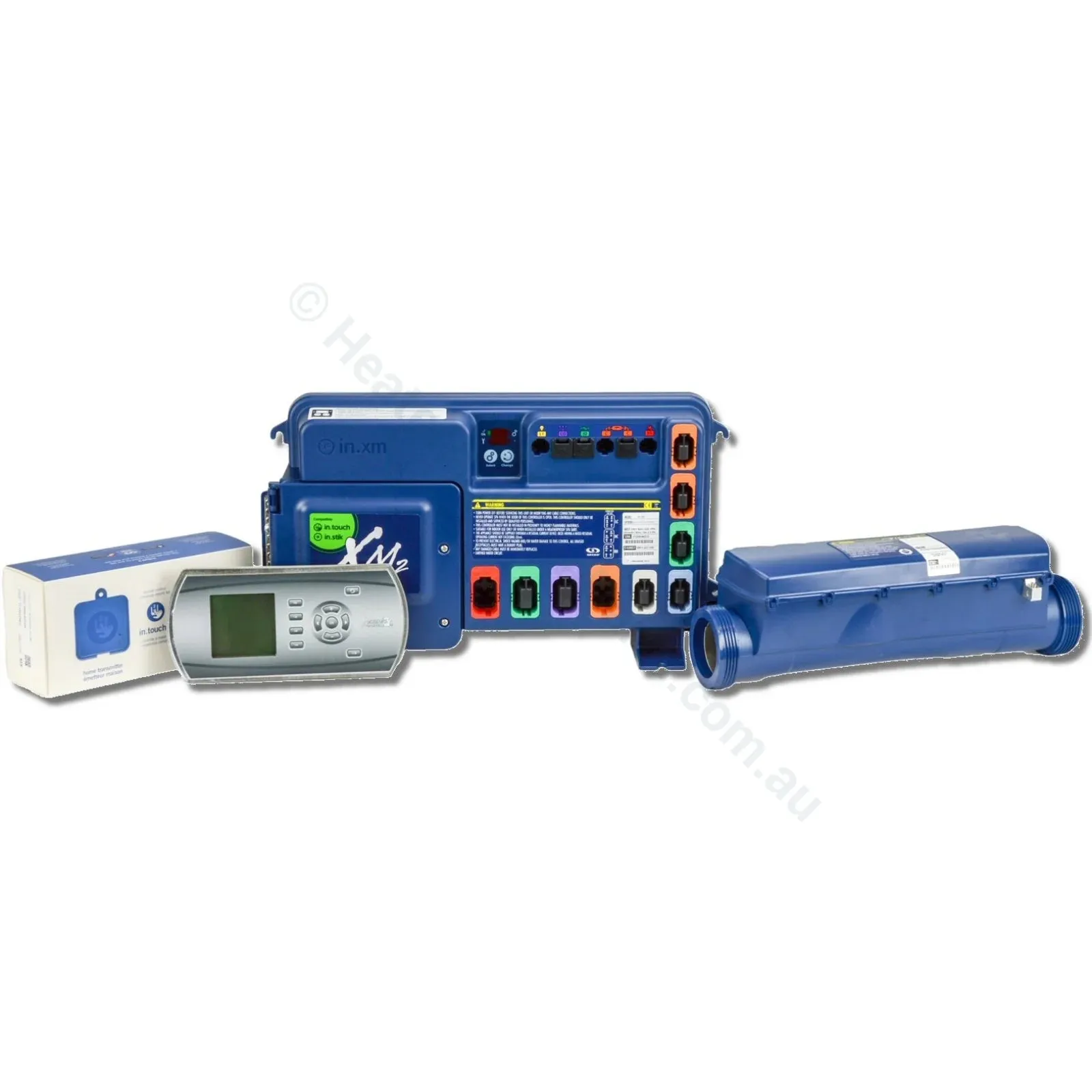 AeWare in.xm2 Spa Control System with in.k600 touchpad and in.therm heater