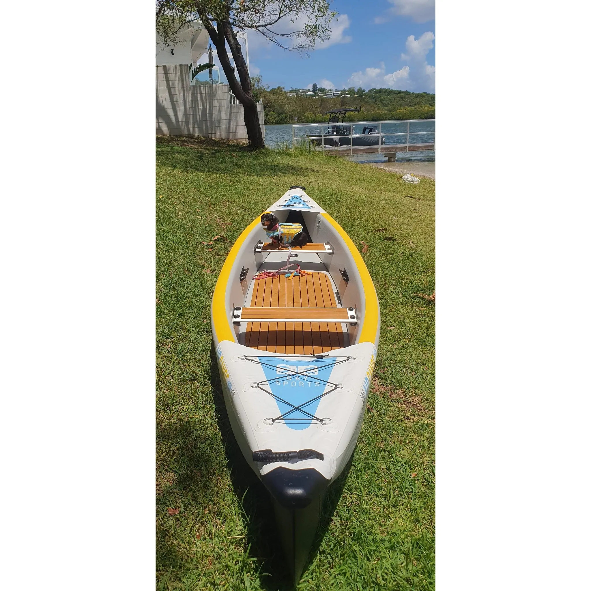 Air Canoe 488 - 4.88m 3-Seater Inflatable Canoe