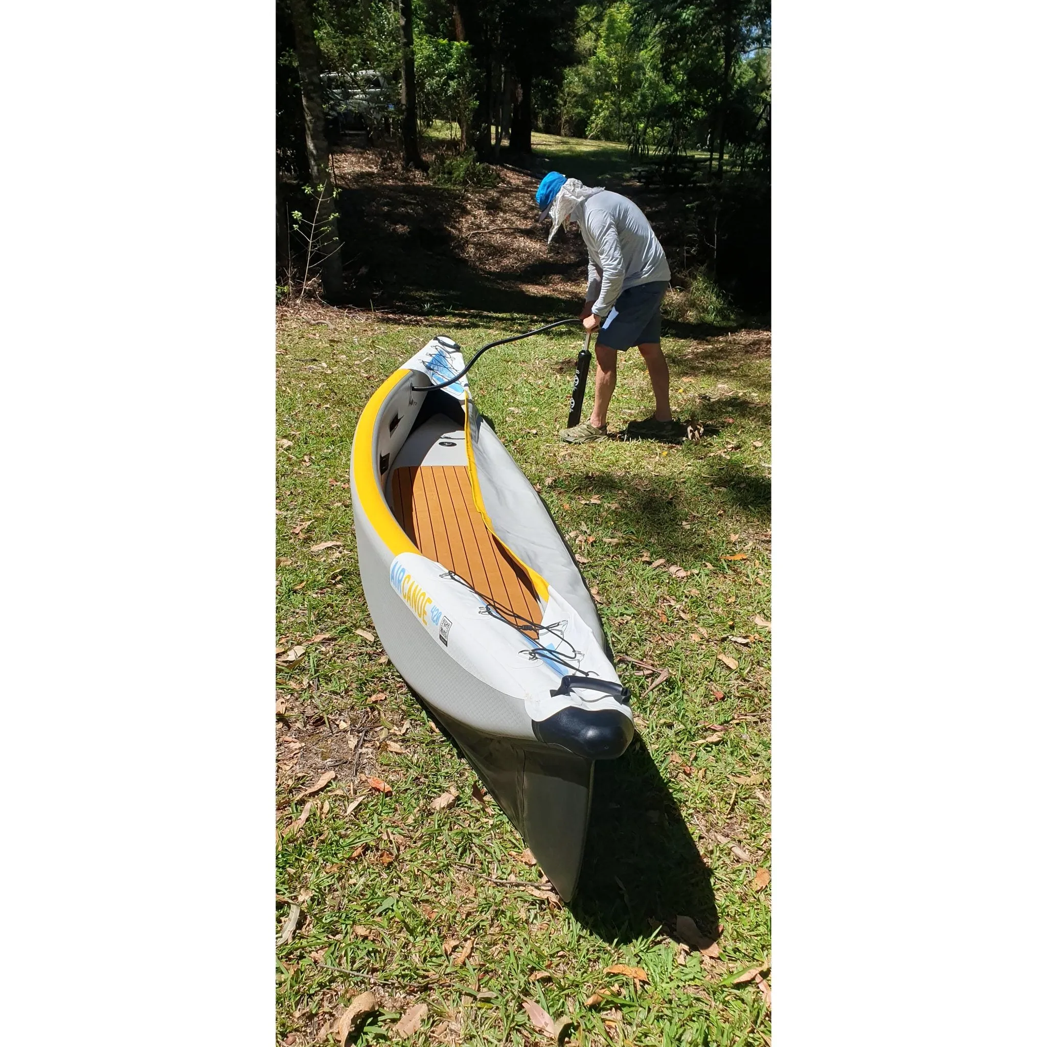 Air Canoe 488 - 4.88m 3-Seater Inflatable Canoe