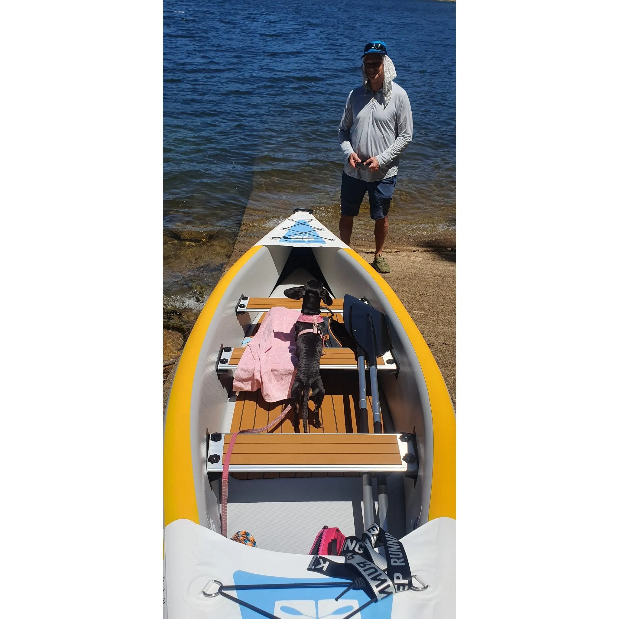 Air Canoe 488 - 4.88m 3-Seater Inflatable Canoe