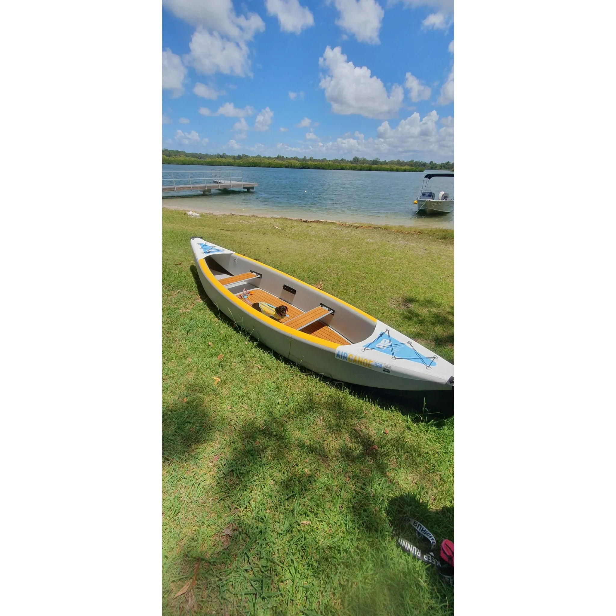 Air Canoe 488 - 4.88m 3-Seater Inflatable Canoe