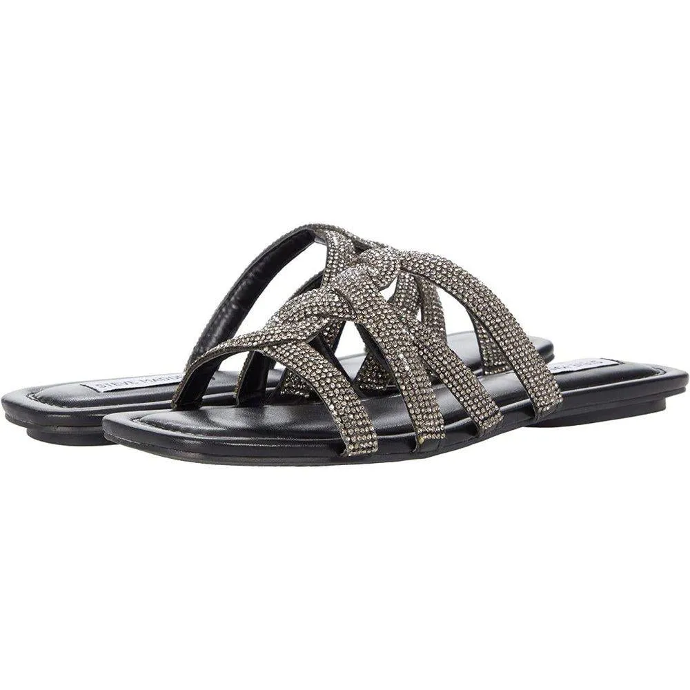 Alexxy Black Embellished Flats