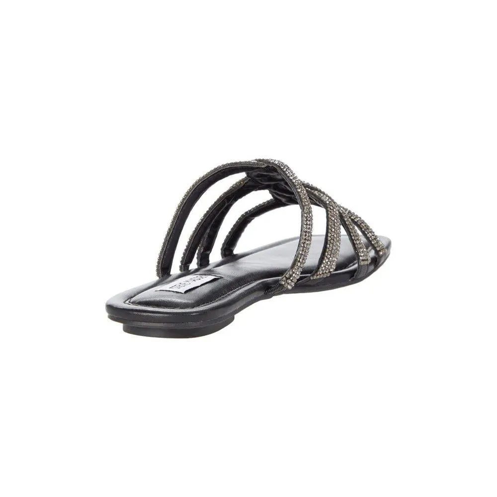 Alexxy Black Embellished Flats