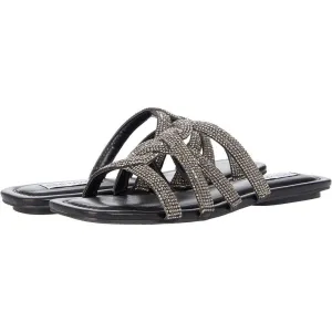 Alexxy Black Embellished Flats