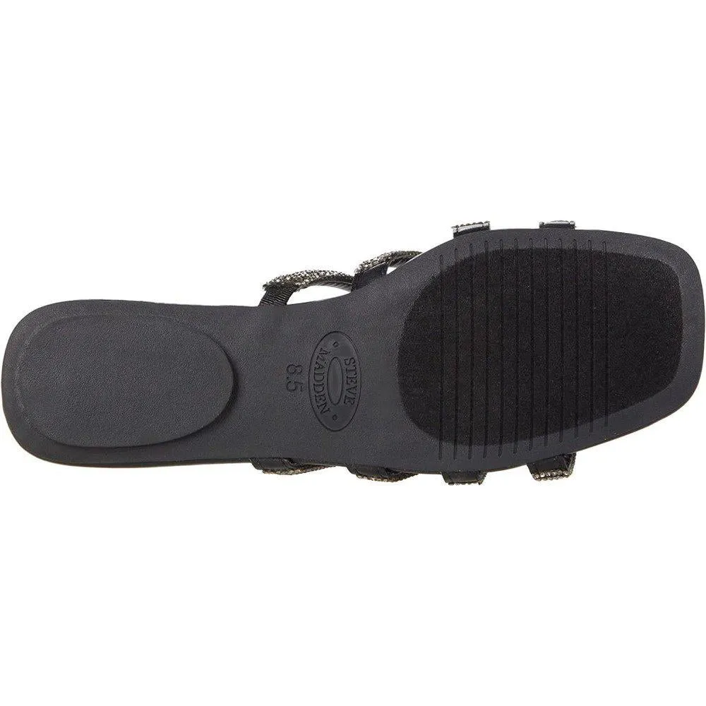 Alexxy Black Embellished Flats