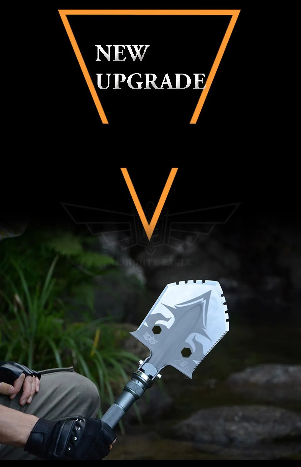ALMIGHTY EAGLE Survival Shovel