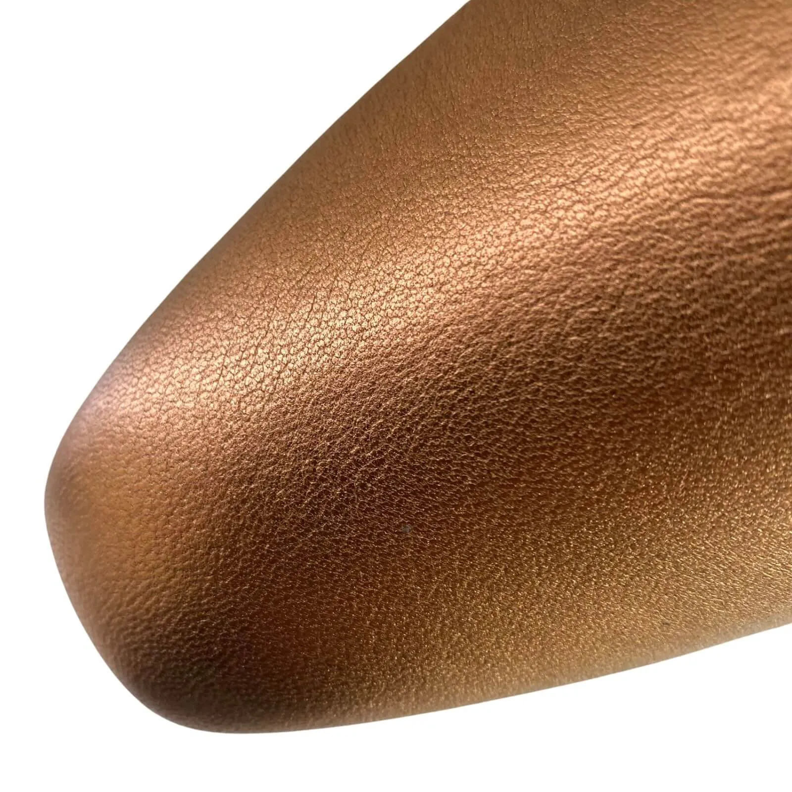 Alpe Gold Bronze Leather Platform Boots