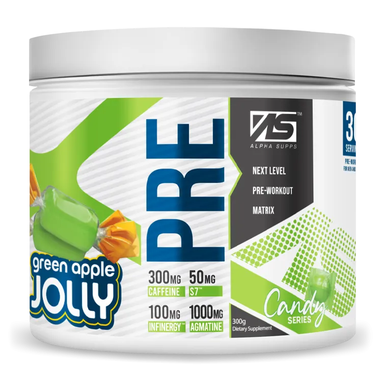 Alpha Pre (Extended Release Caffeine 400mg)