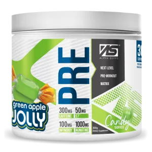 Alpha Pre (Extended Release Caffeine 400mg)