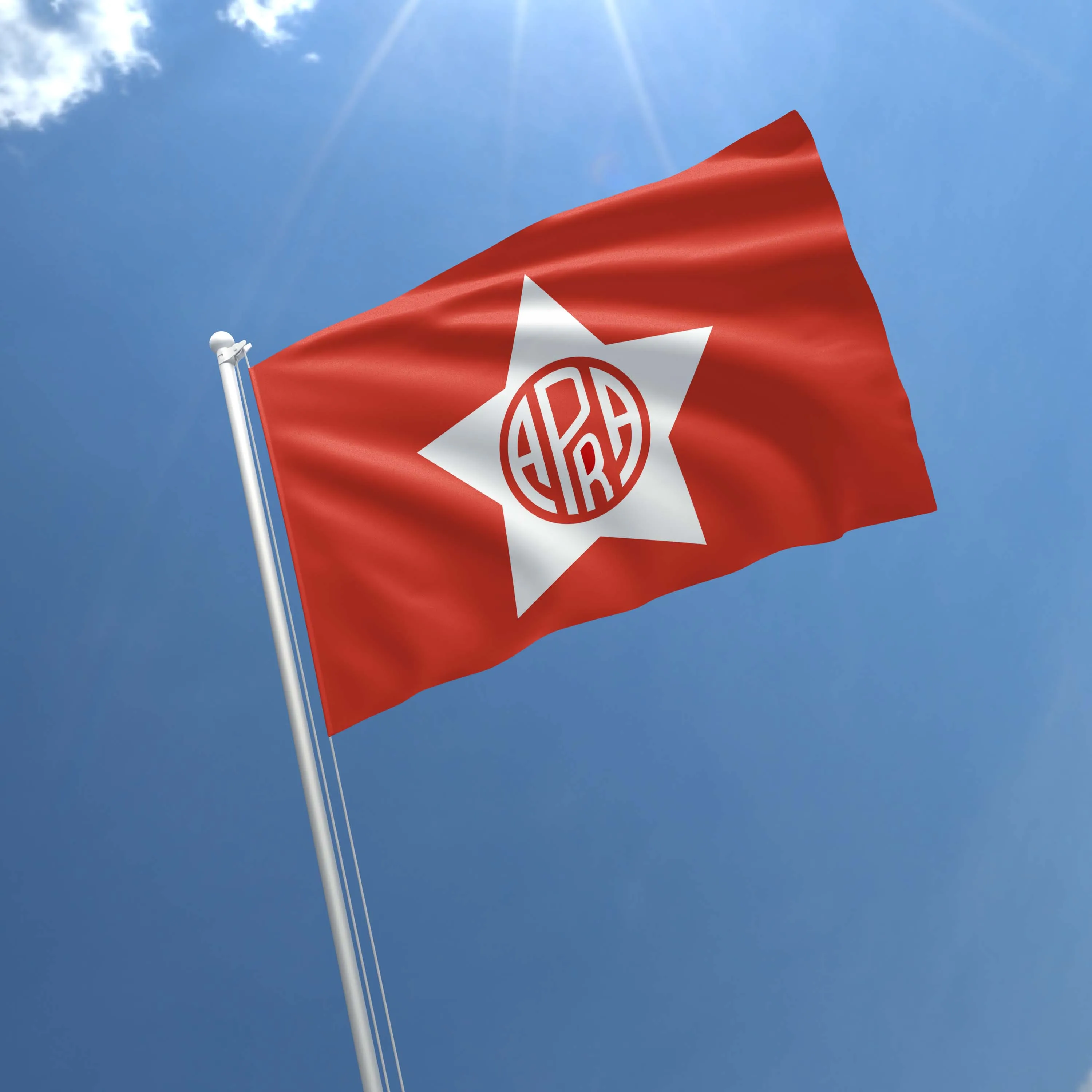 American Popular Revolutionary Alliance APRA USA Flag Banner
