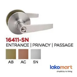 Bedroom Office Door Lock  Nelon Nebular Level Door Lock  Secured and Durable - SN  AB  AC -