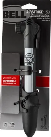 BELL SPORTS AIR STRIKE 200 100 PSI BICYCLE FRAME PUMP