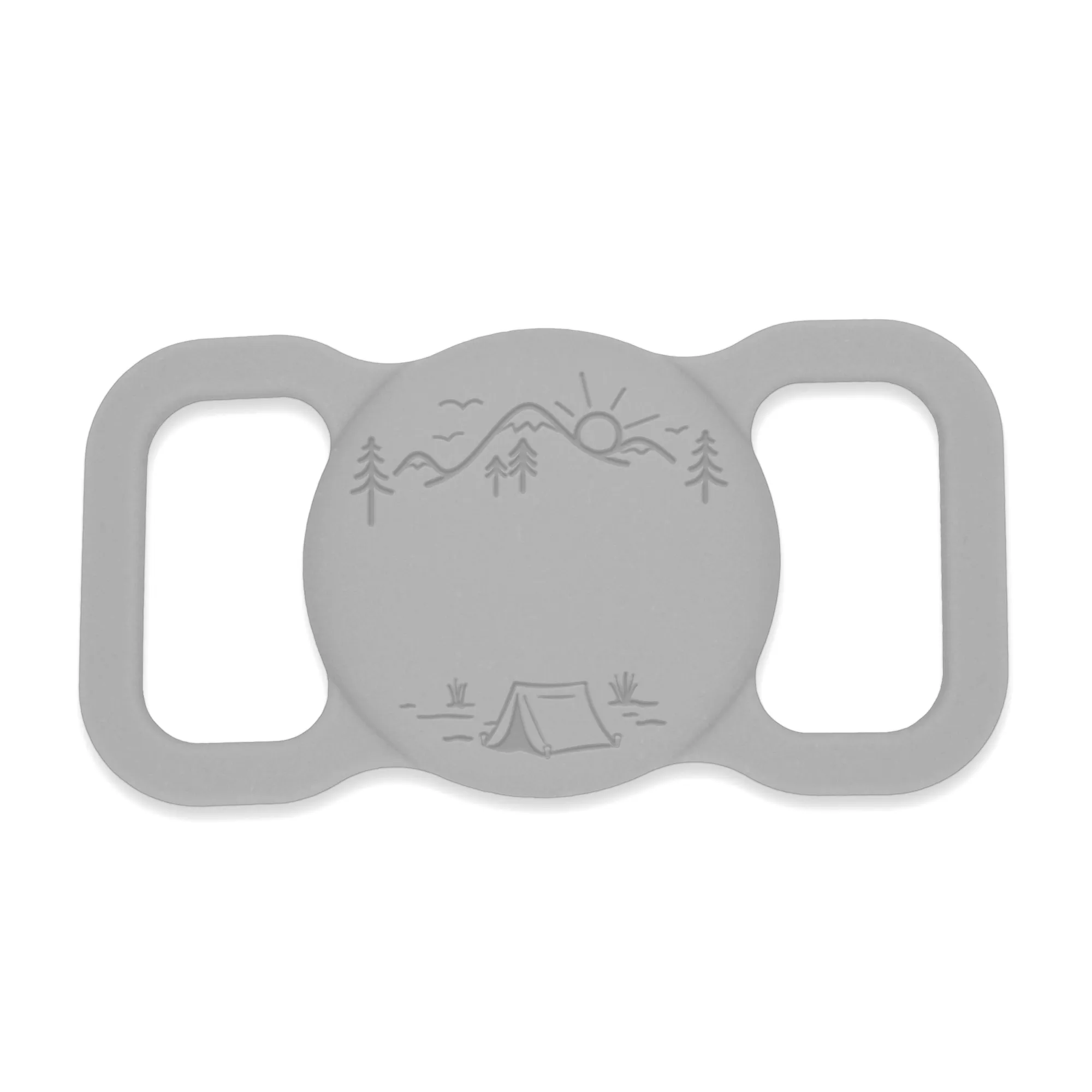 Besties Pets - Adventure Is Calling Silicone Pet AirTag Holder - Custom