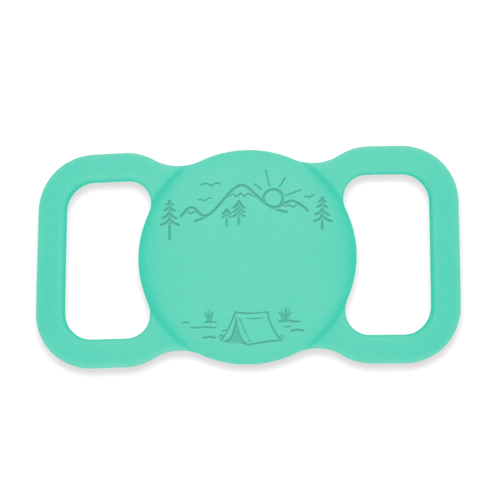 Besties Pets - Adventure Is Calling Silicone Pet AirTag Holder - Custom