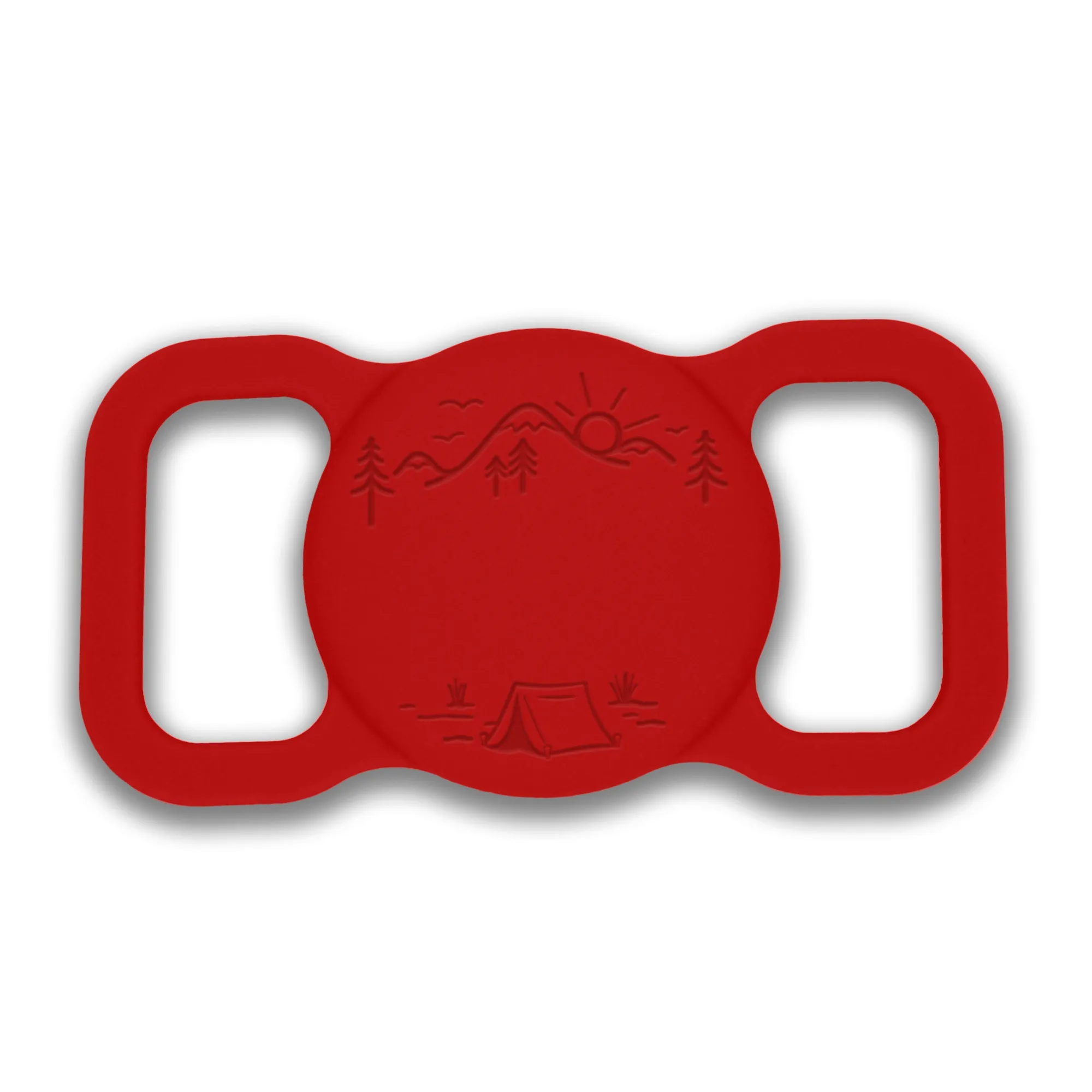Besties Pets - Adventure Is Calling Silicone Pet AirTag Holder - Custom