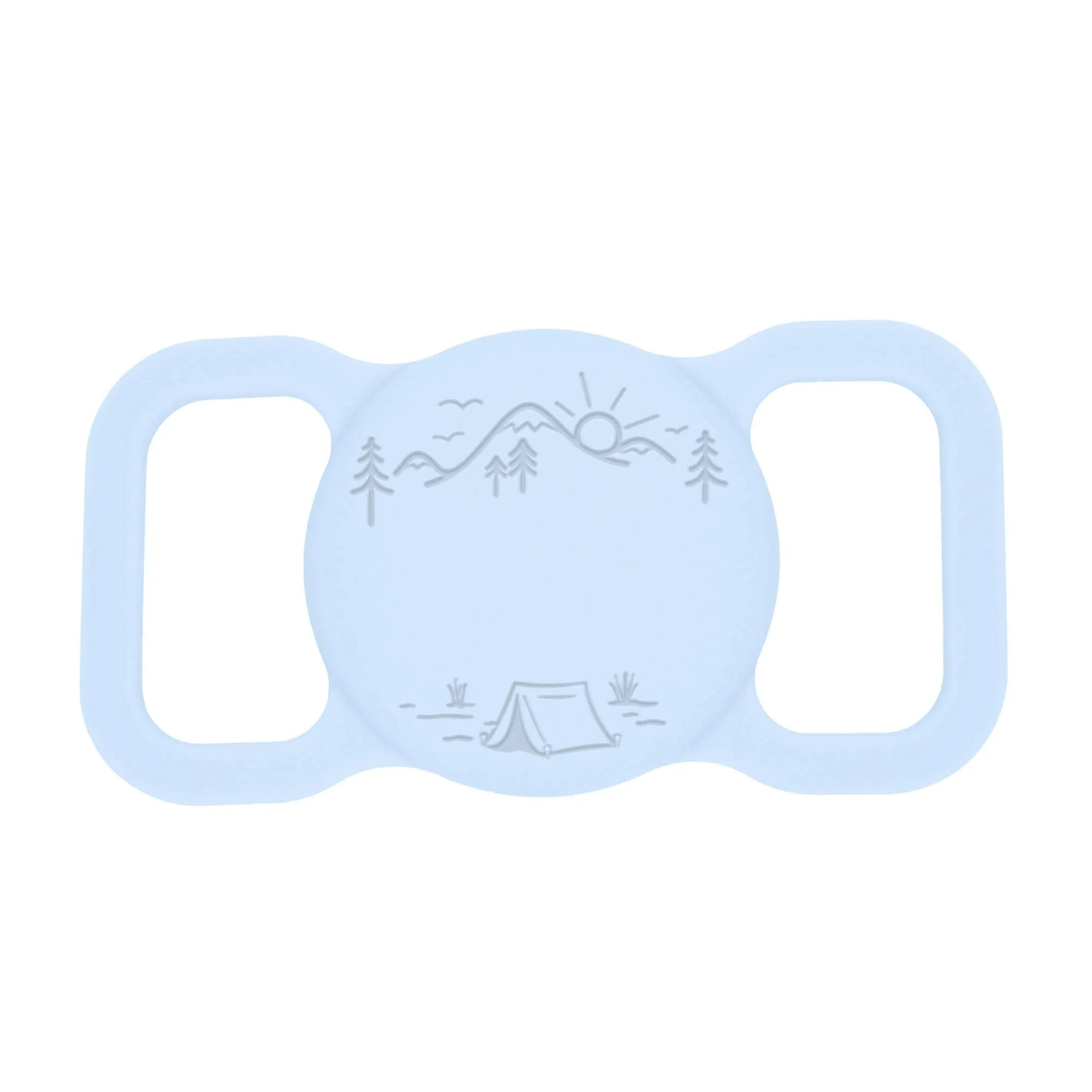 Besties Pets - Adventure Is Calling Silicone Pet AirTag Holder - Custom