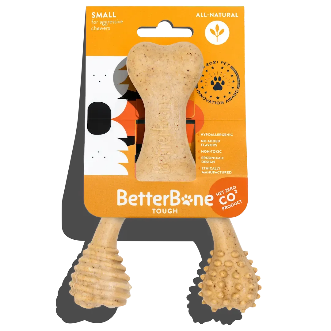 BetterBone - BetterBone TOUGH — DURABLE All-Natural Sustainable Chew Toy