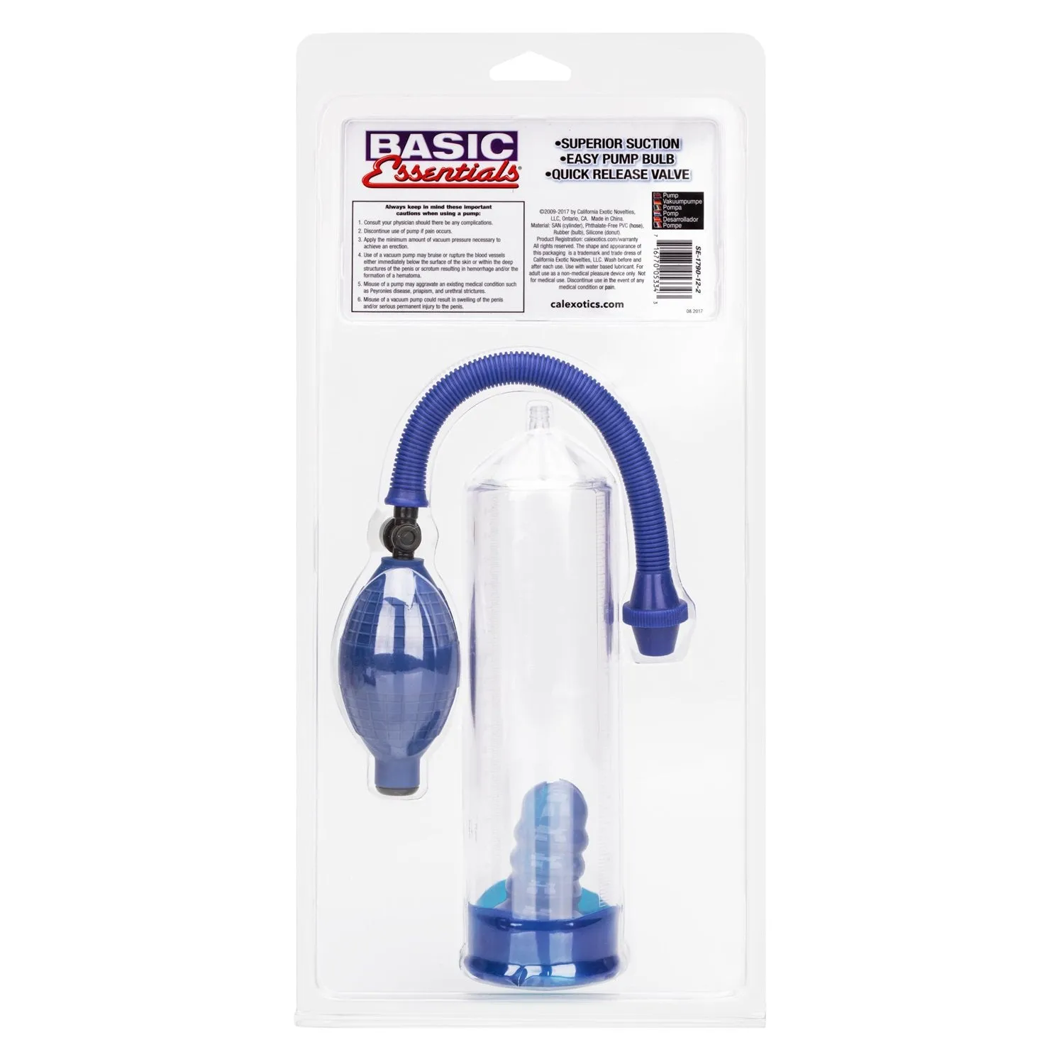 CalExotics Basic Essentials Penis Pump