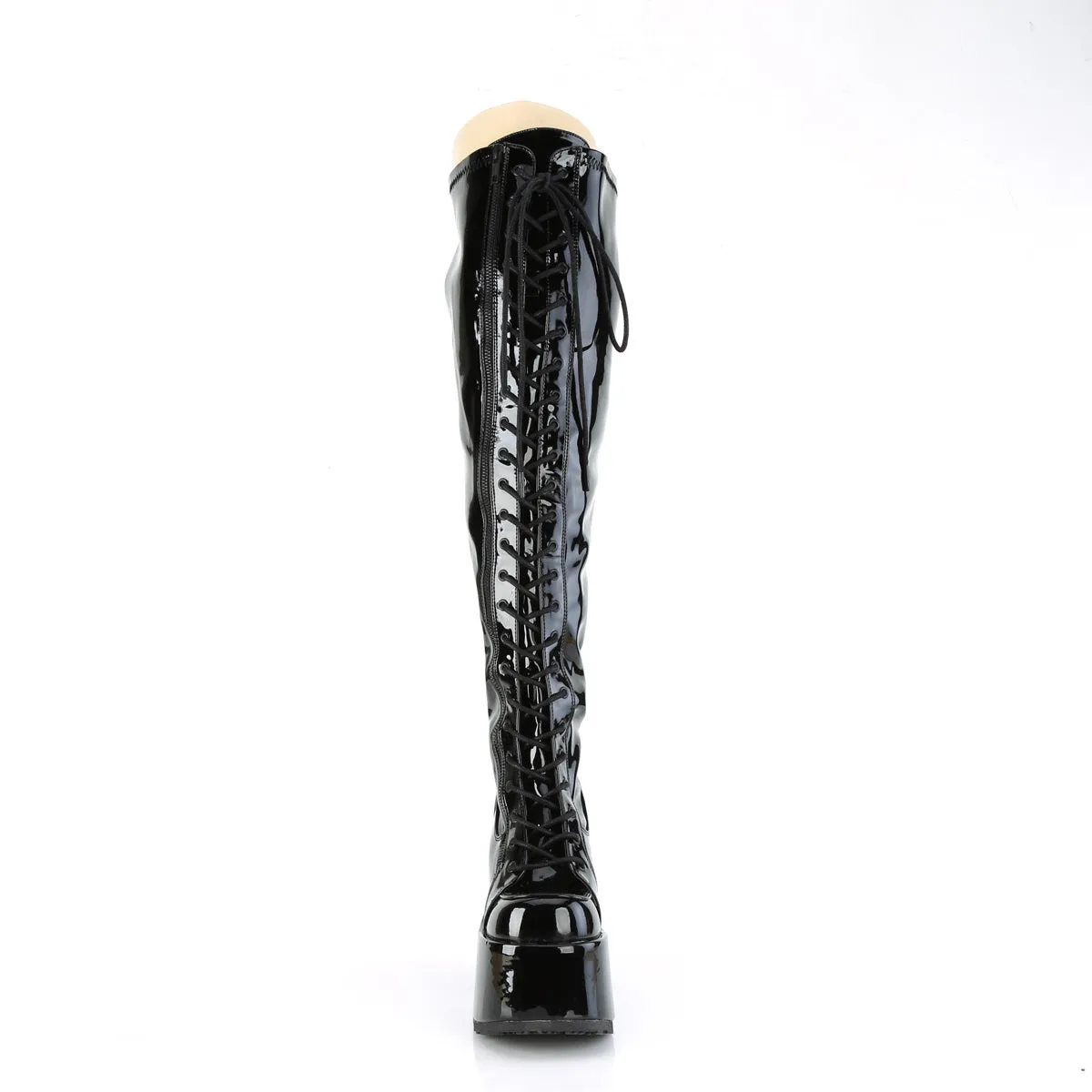 CAMEL-300WC  Black Stretch Patent