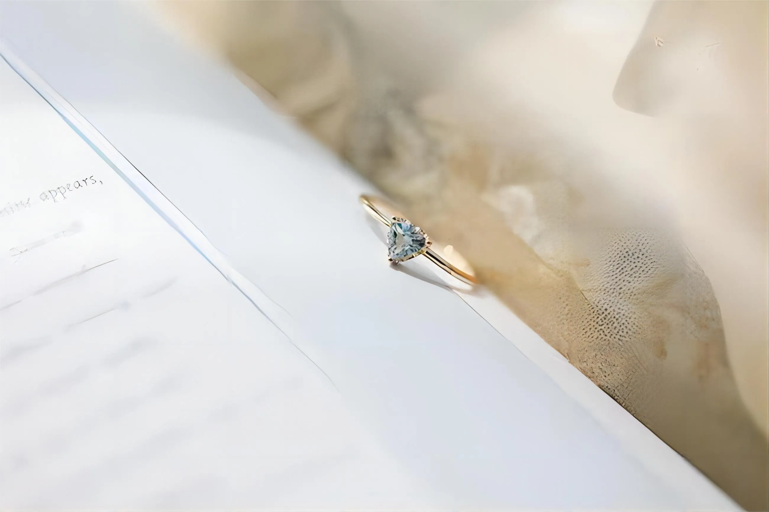 Chic Natural Turquoise Topaz Stone Ring