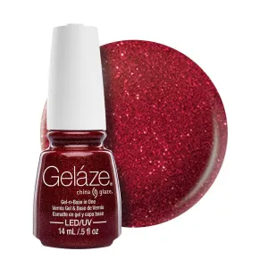 China Glaze Gelaze Gel & Base 14ml - Ruby Pumps