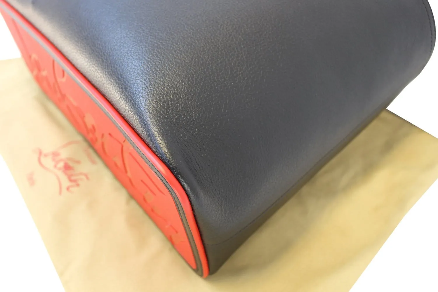 CHRISTIAN LOUBOUTIN Tote Bag - Cabata Studded Leather Bag