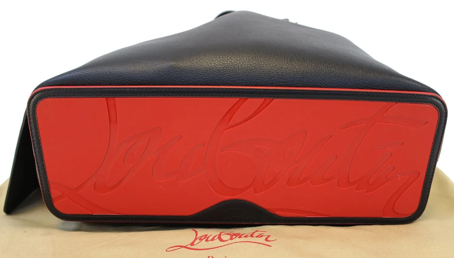 CHRISTIAN LOUBOUTIN Tote Bag - Cabata Studded Leather Bag