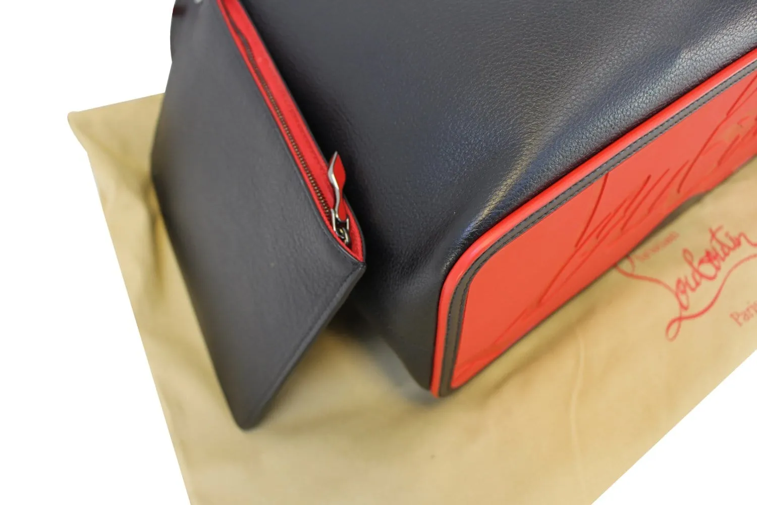 CHRISTIAN LOUBOUTIN Tote Bag - Cabata Studded Leather Bag