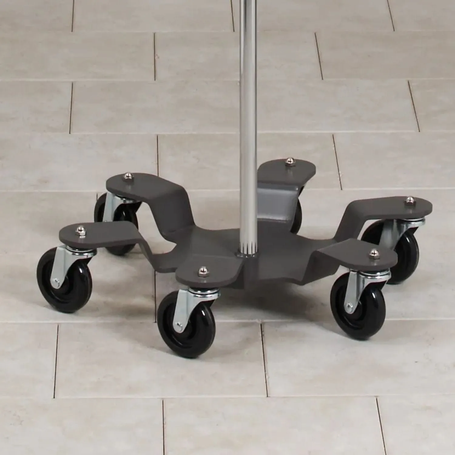 Clinton Industries Heavy Base Infusion Pump Stand