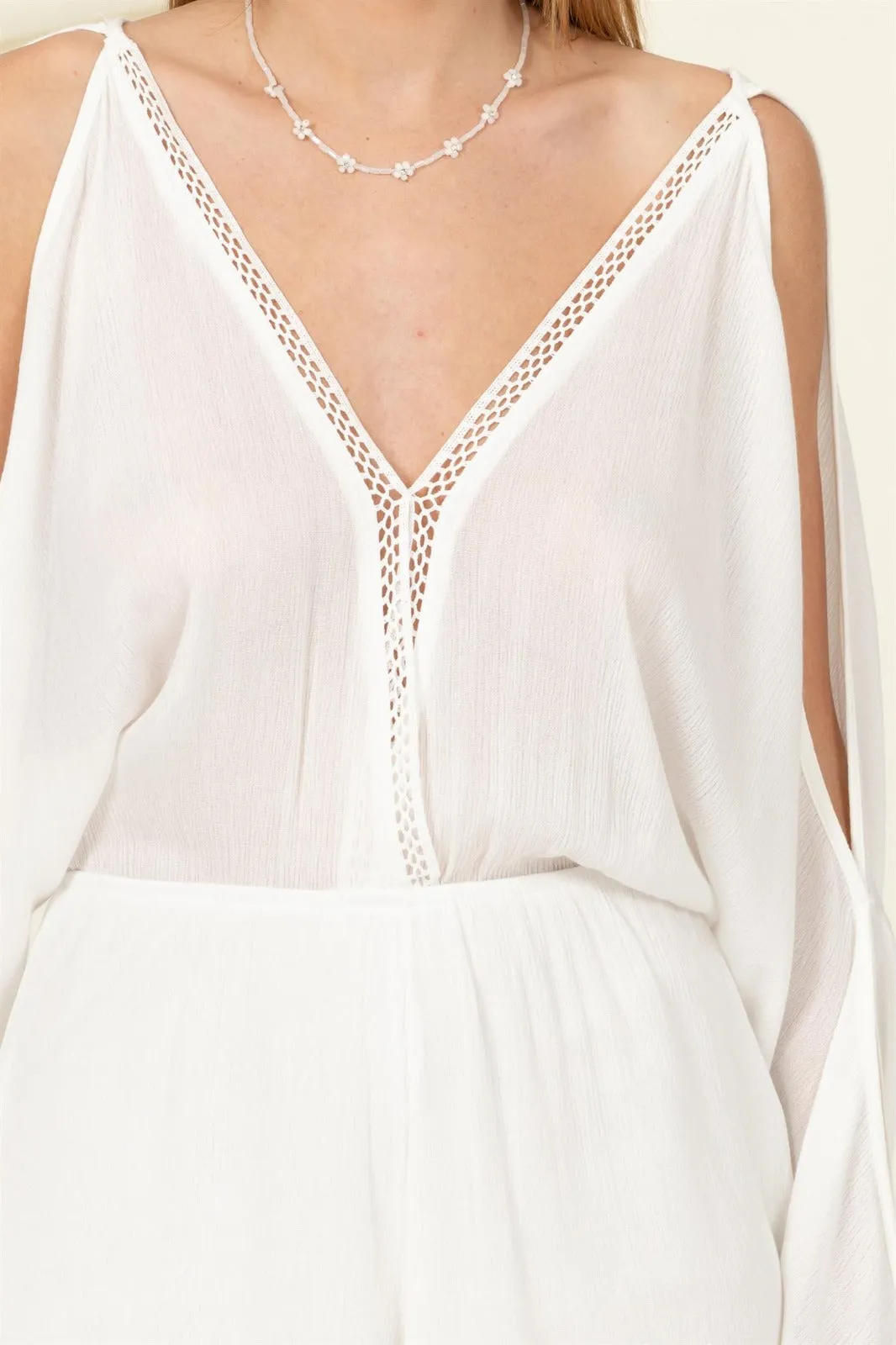Cold Shoulder Romper