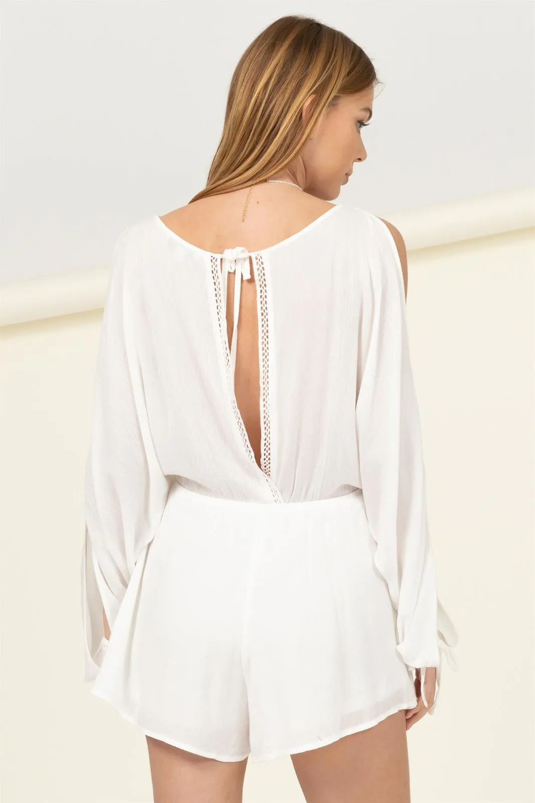 Cold Shoulder Romper