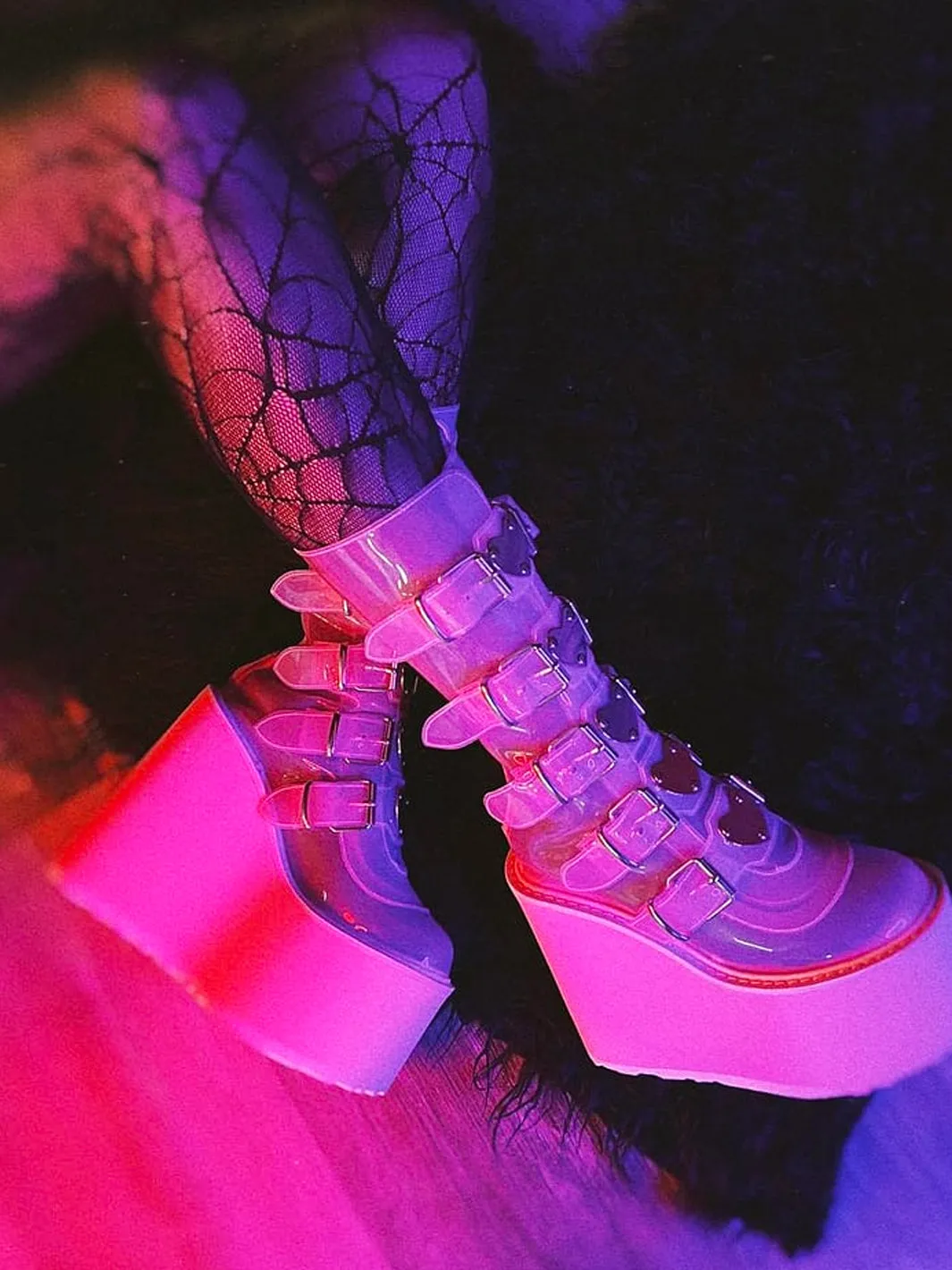 DEMONIA SWING-230C - CLEAR PINK ✰ PRE ORDER ✰
