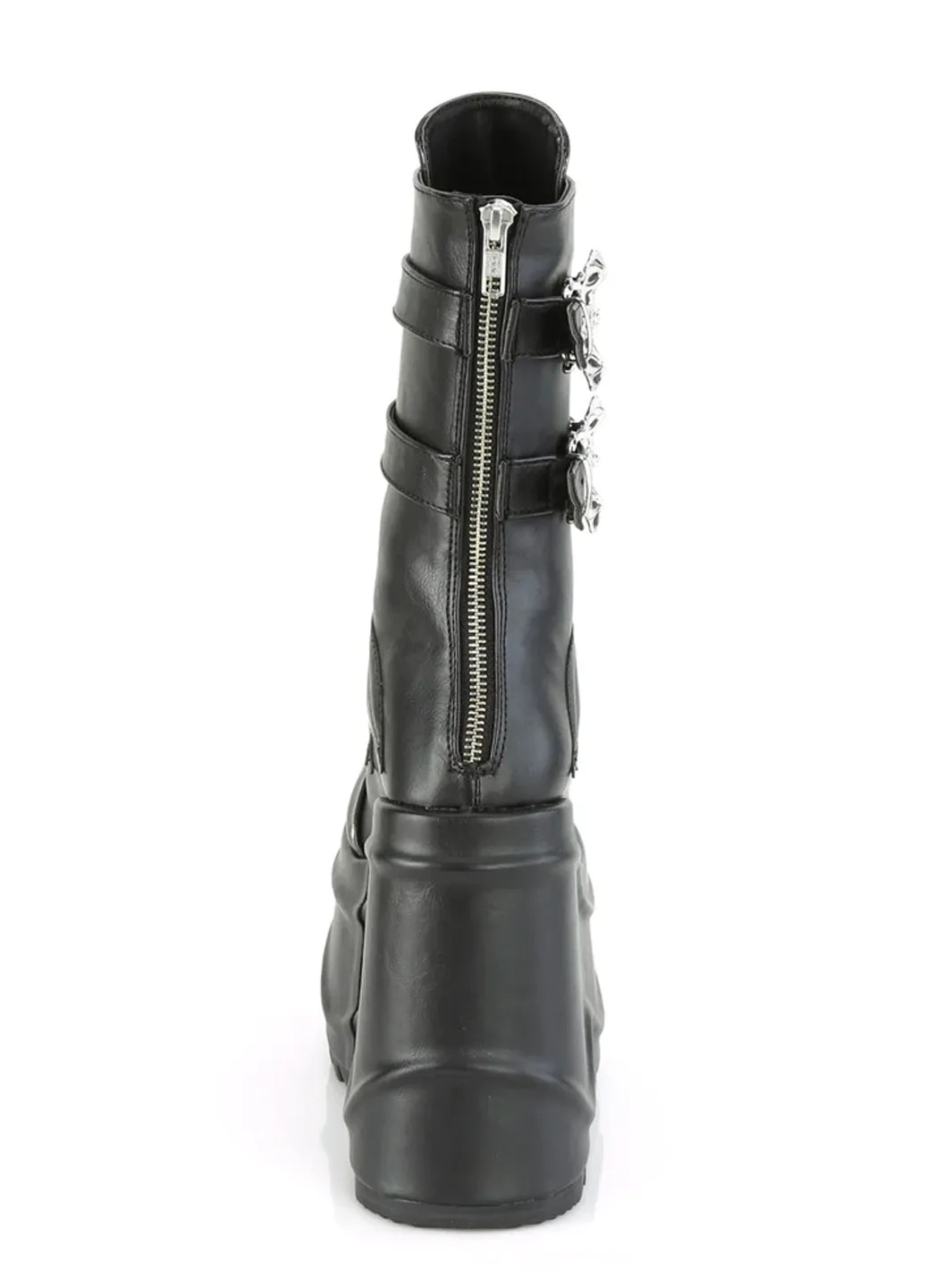 DEMONIA WAVE-150 - BLACK VEGAN LEATHER ✰ PRE ORDER ✰
