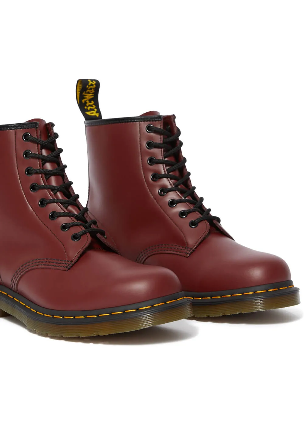 Dr. Martens 1460 Smooth Leather Boots Cherry Red