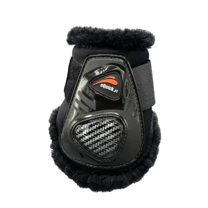 eCarbon Shock Rear Velcro Fluffy Boots by eQuick