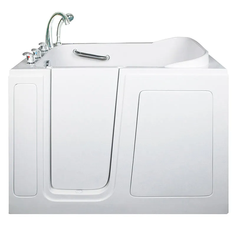 Ella's Bubbles 284802 Short 48-in Long Air Massage Walk In Bath