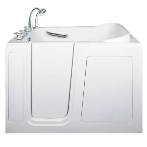 Ella's Bubbles 284802 Short 48-in Long Air Massage Walk In Bath